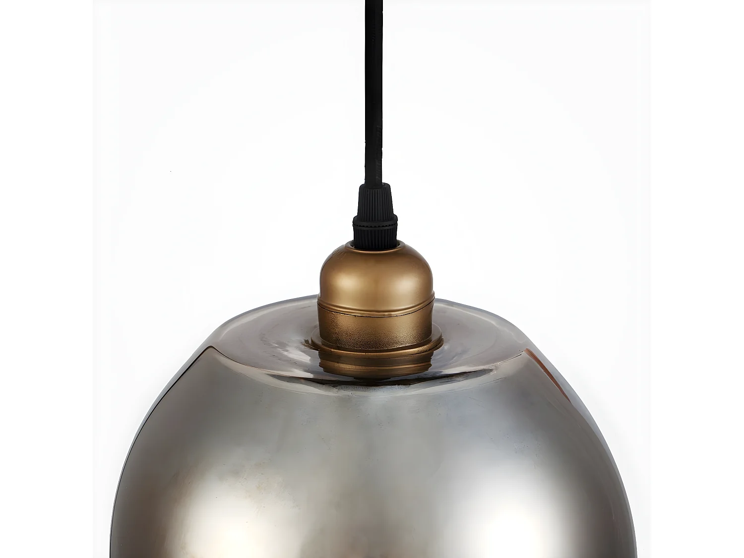 Lampe Suspension Déco "Gala" 33cm Argent