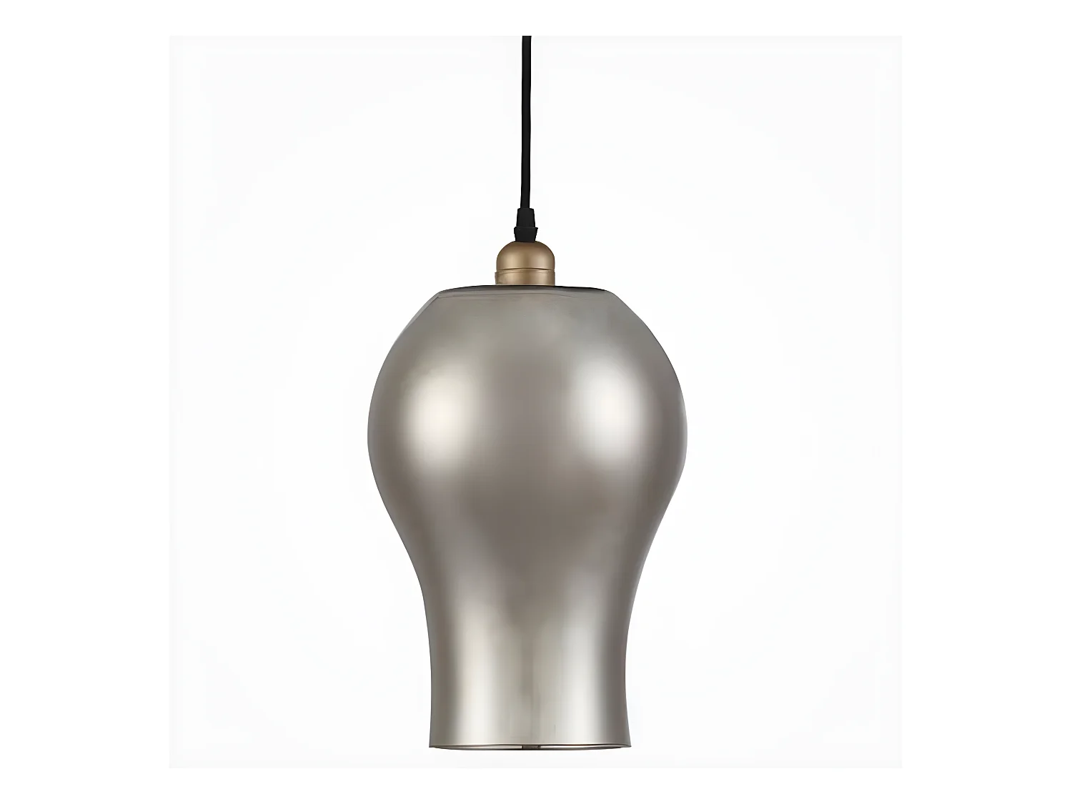 Lampe Suspension Déco "Gala" 33cm Argent