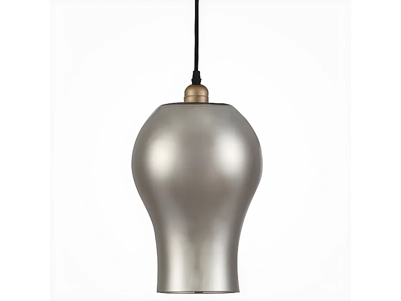 Lampe Suspension Déco "Gala" 33cm Argent