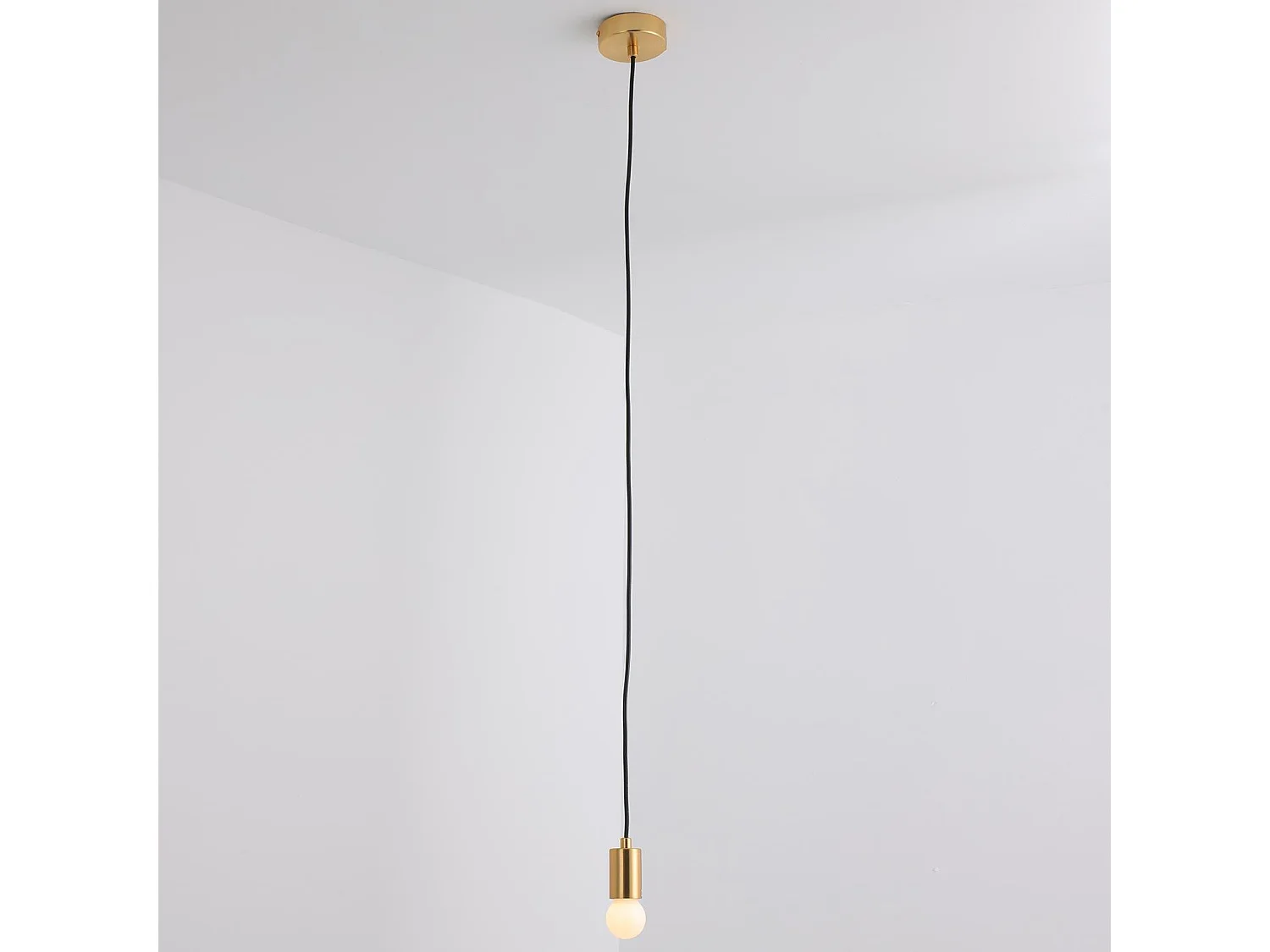 Suspension en Métal Design "Prado" 120cm Or