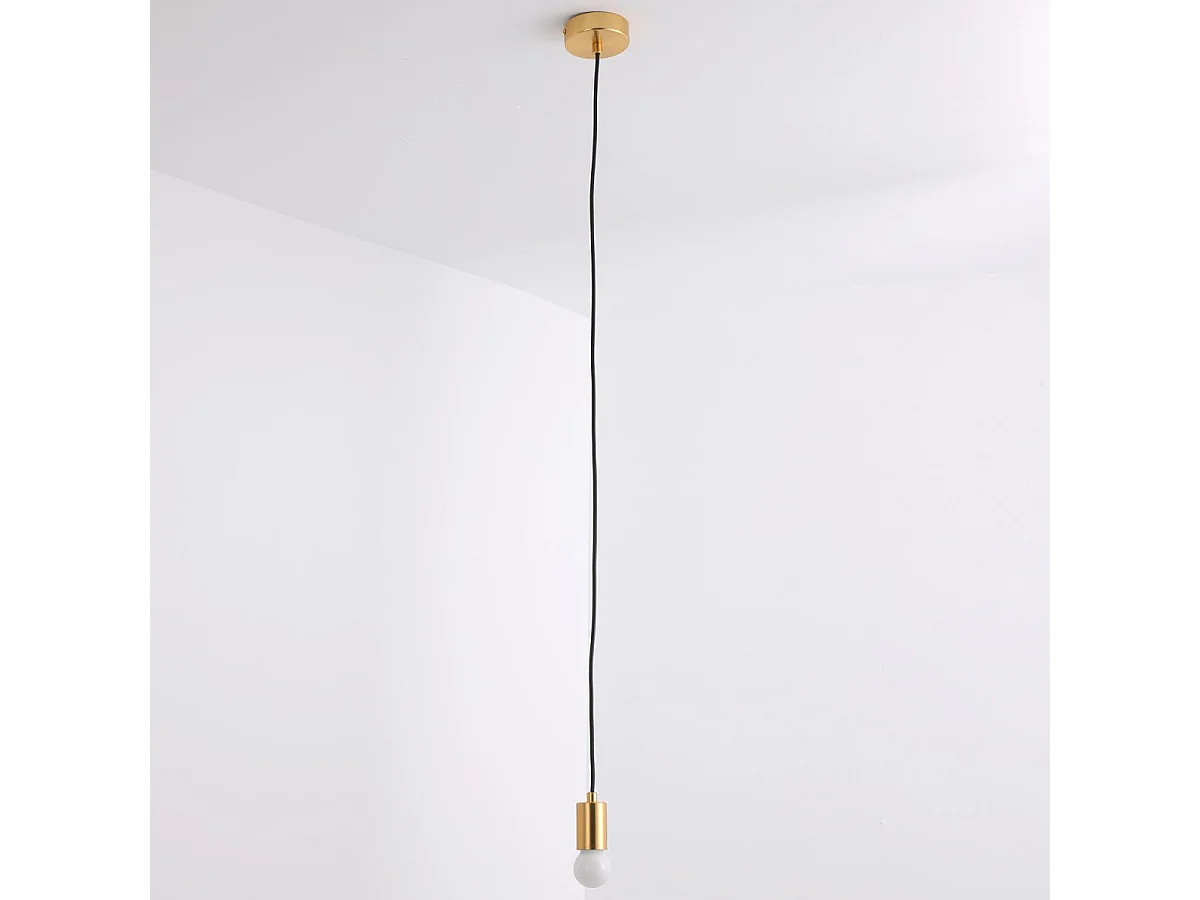 Suspension en Métal Design "Prado" 120cm Or
