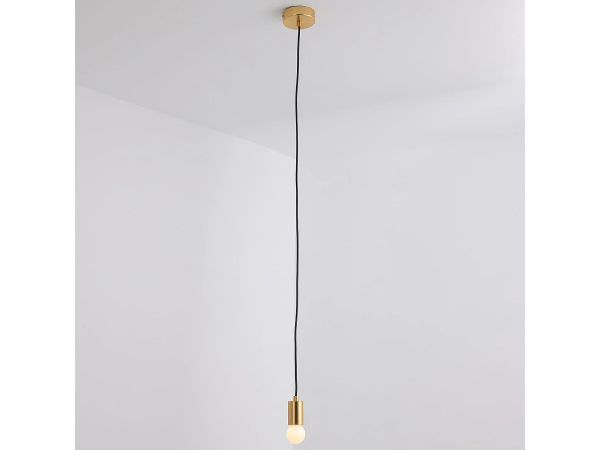 Suspension en Métal Design "Prado" 120cm Or
