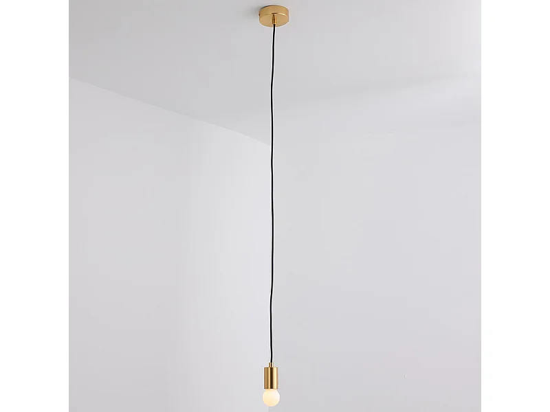 Suspension en Métal Design "Prado" 120cm Or