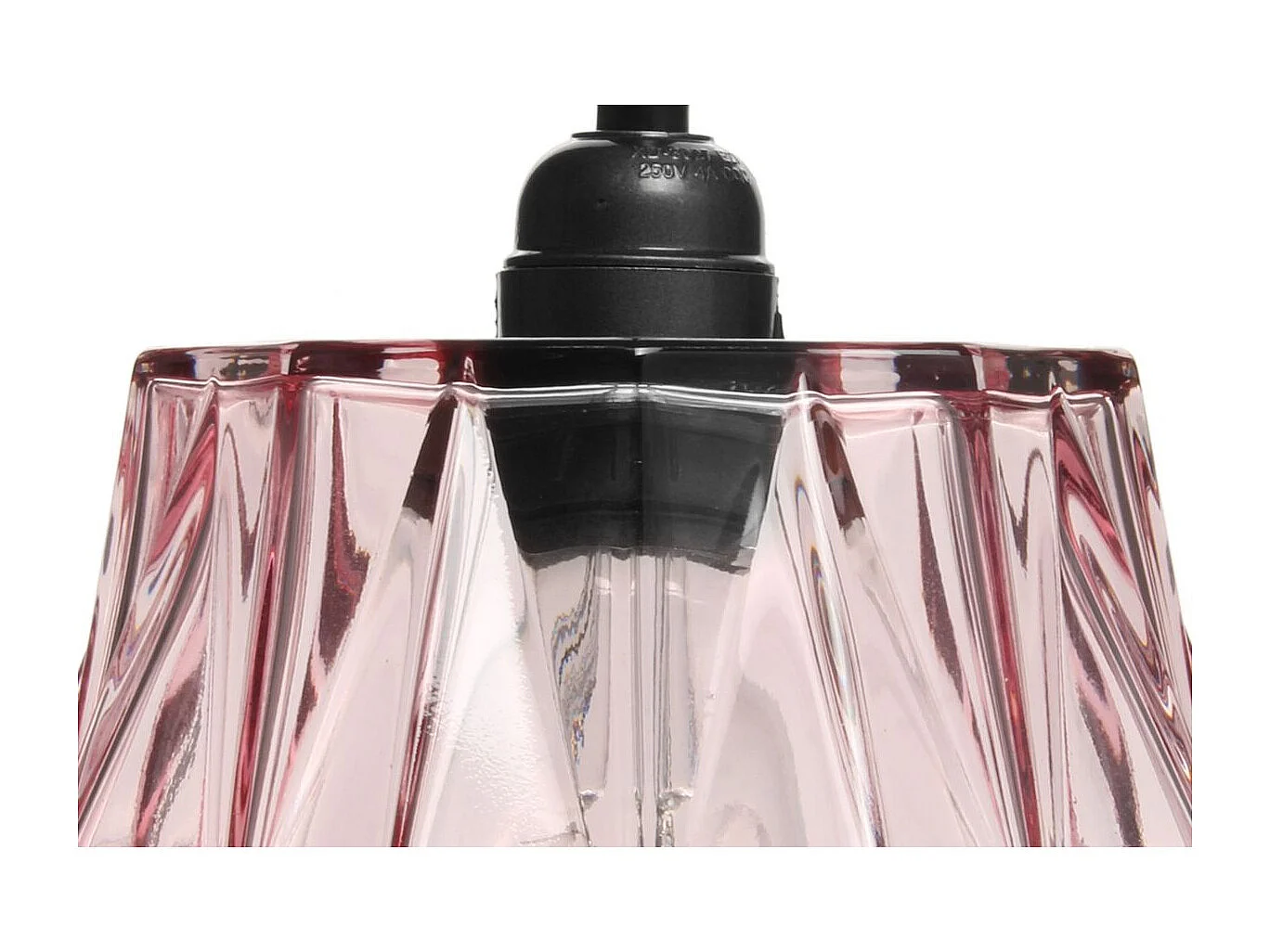 Lampe Suspension Déco "Aurea" 19cm Rose