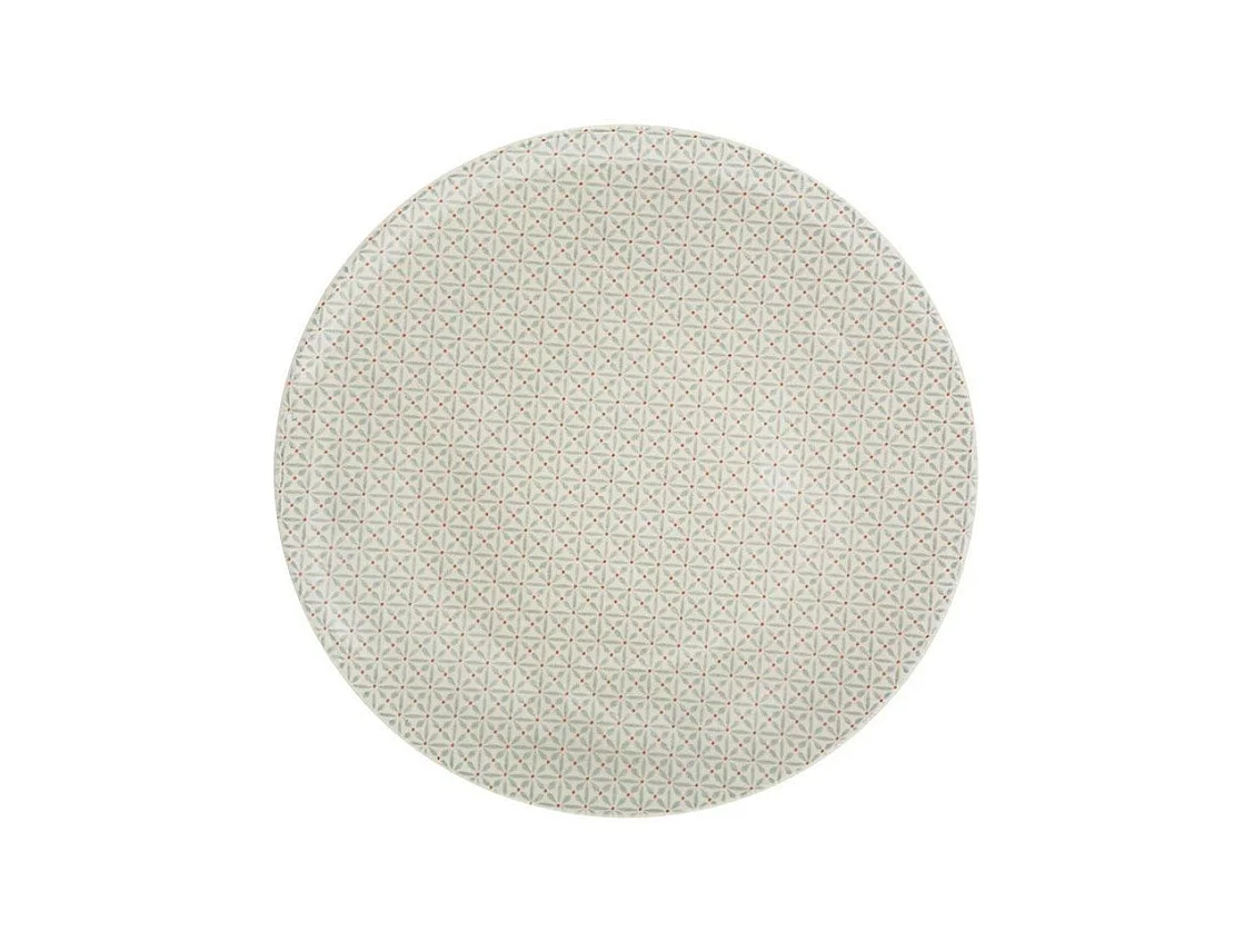 Lot de 6 Assiettes Plates "Dreams" 27cm Beige
