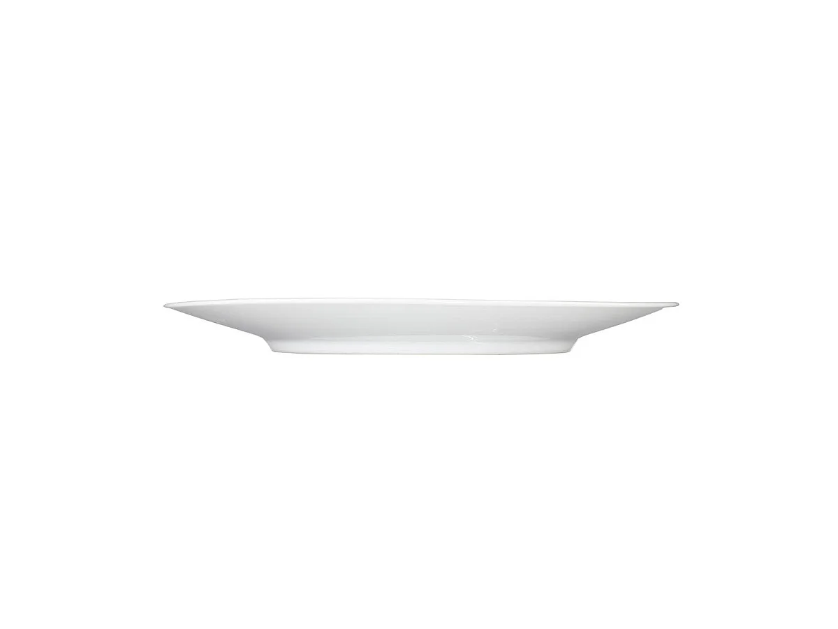 Lot de 6 Assiettes Plates "Rice" 27cm Blanc