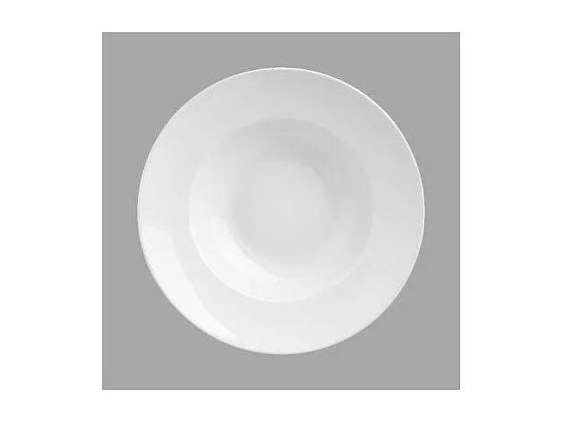 Lot de 6 Assiettes à Pates 27cm Blanc