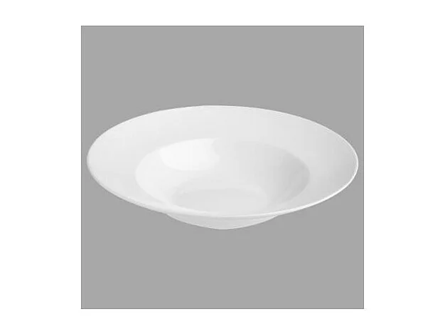 Lot de 6 Assiettes à Pates 27cm Blanc