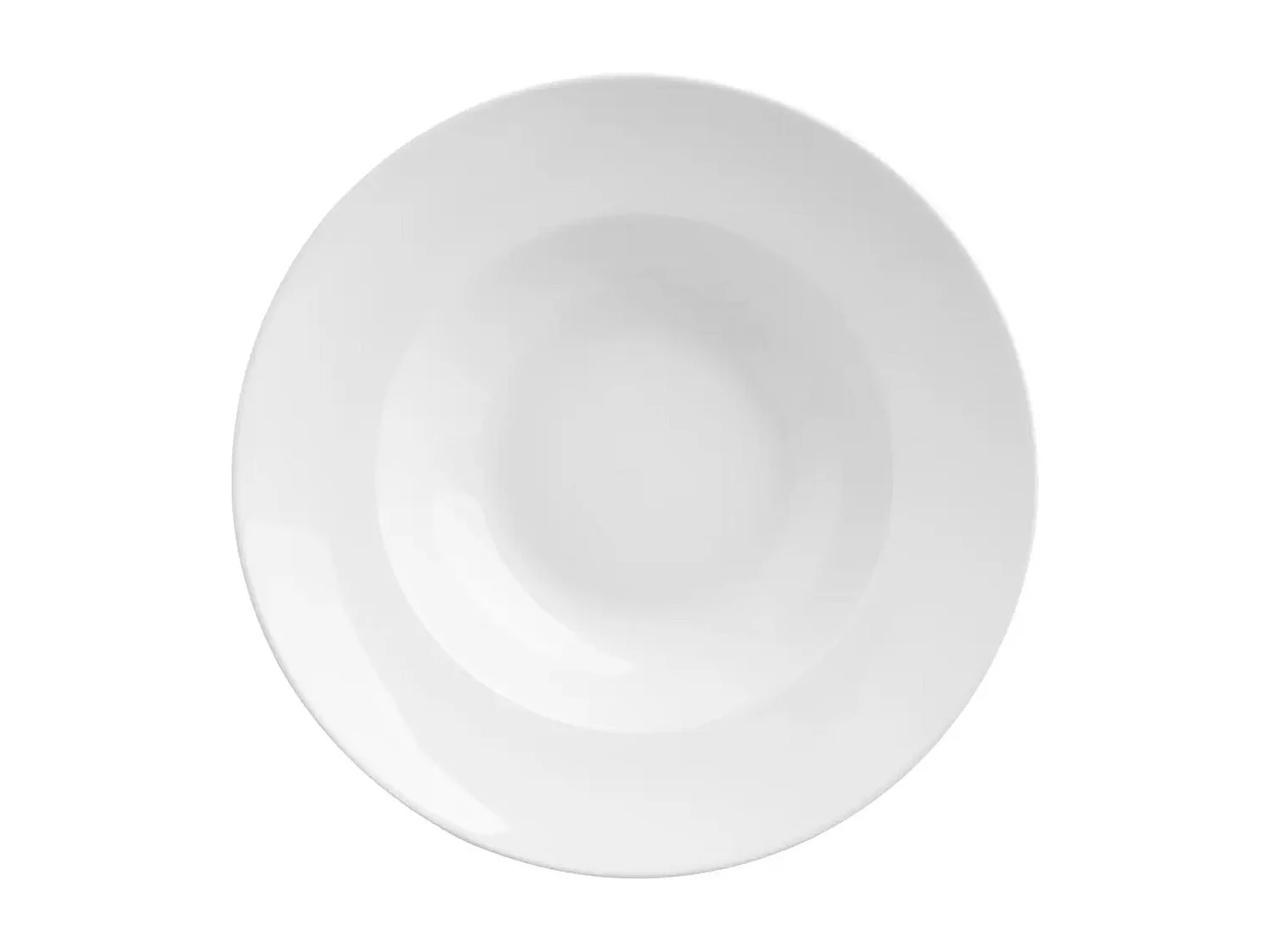 Lot de 6 Assiettes à Pâtes 27cm Blanc