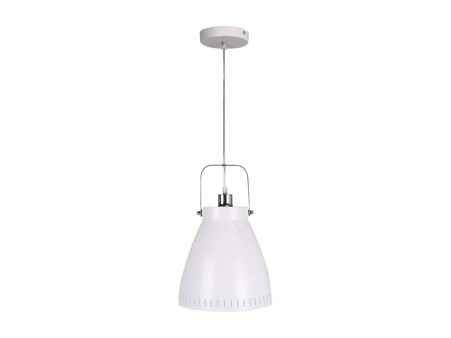 Lampe Suspension Design "Hayden" 40cm Blanc