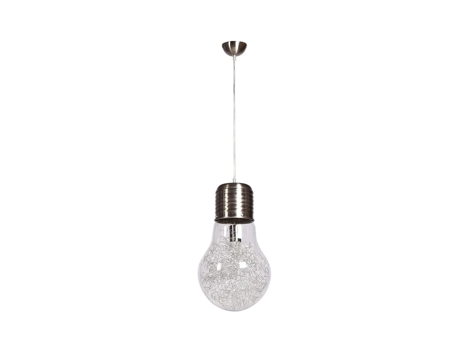 Rinter hanglamp van wit glas
