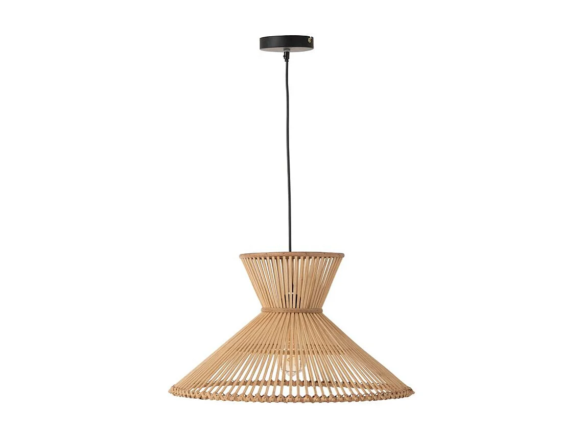 Lampe Suspension en Bambou "Midano" 53cm Naturel