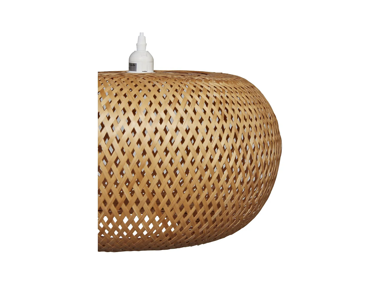 Libu beige bamboe hanglamp