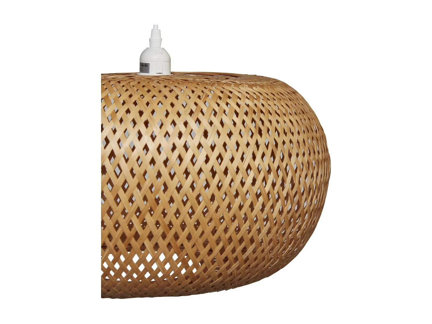 Libu beige bamboe hanglamp