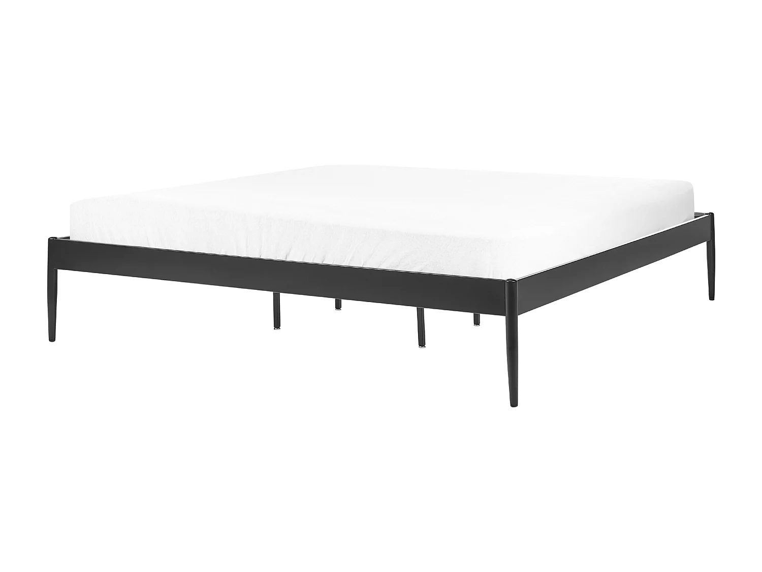 Bed Metaal VAURS 180 x 200 cm Zwart