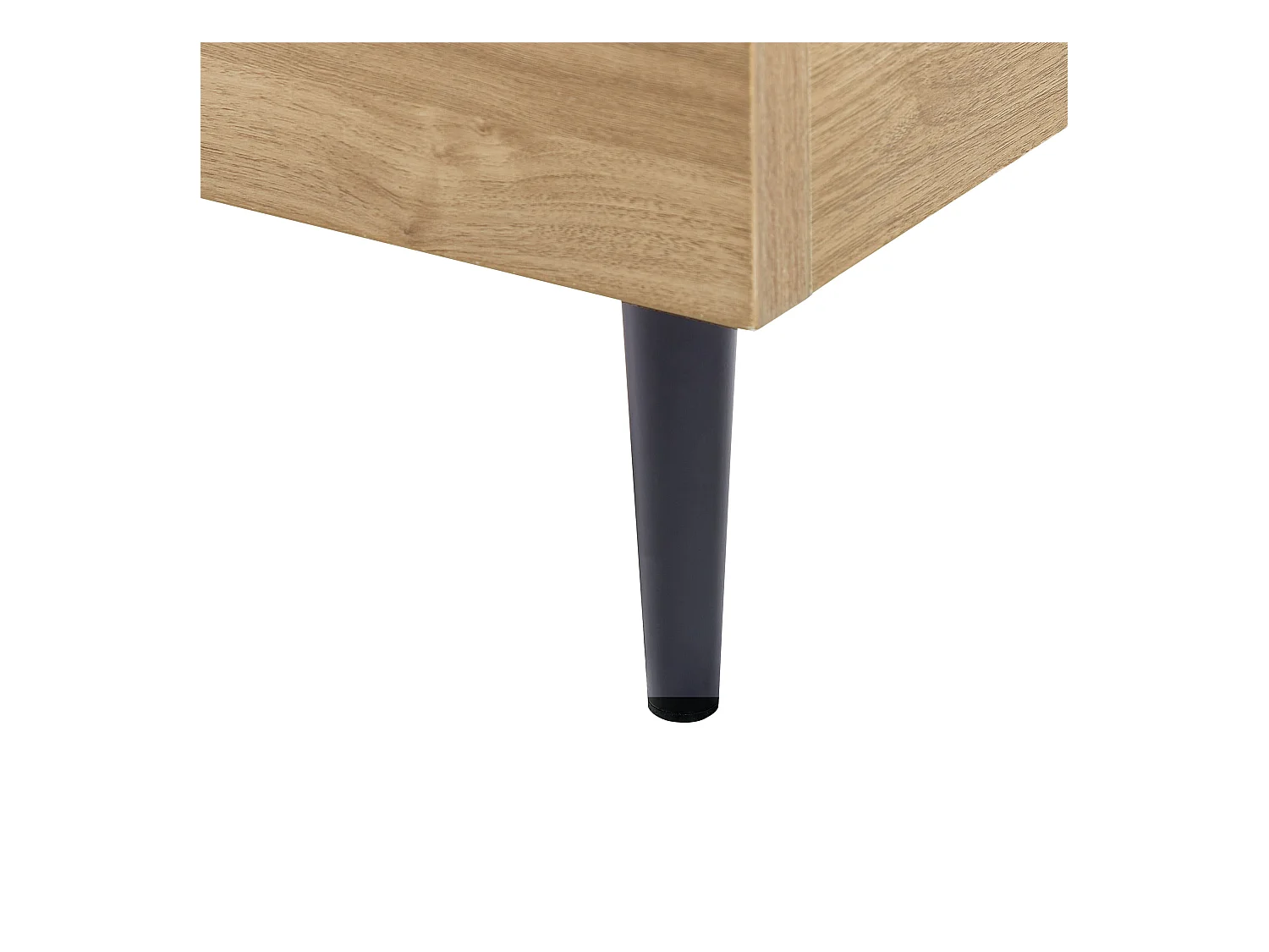 Bett Kunstleder braun / goldbraun 160 x 200 cm gepolstertes Kopfteil Limanton