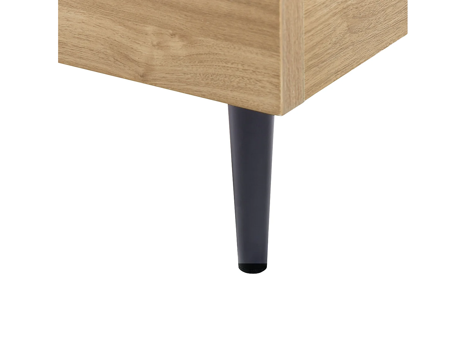 Letto Pelle sintetica LIMANTON 140 x 200 cm Marrone dorato