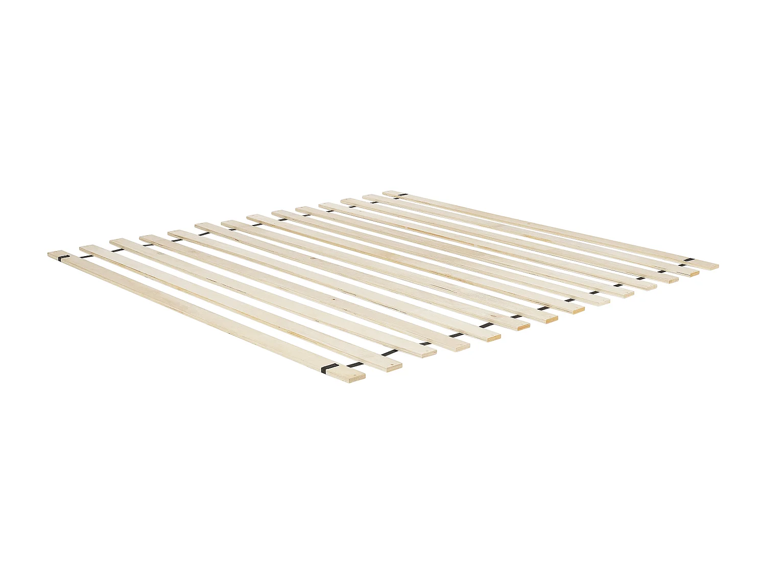 Lit avec sommier Tissu MILLAY 180 x 200 cm Blanc cassé