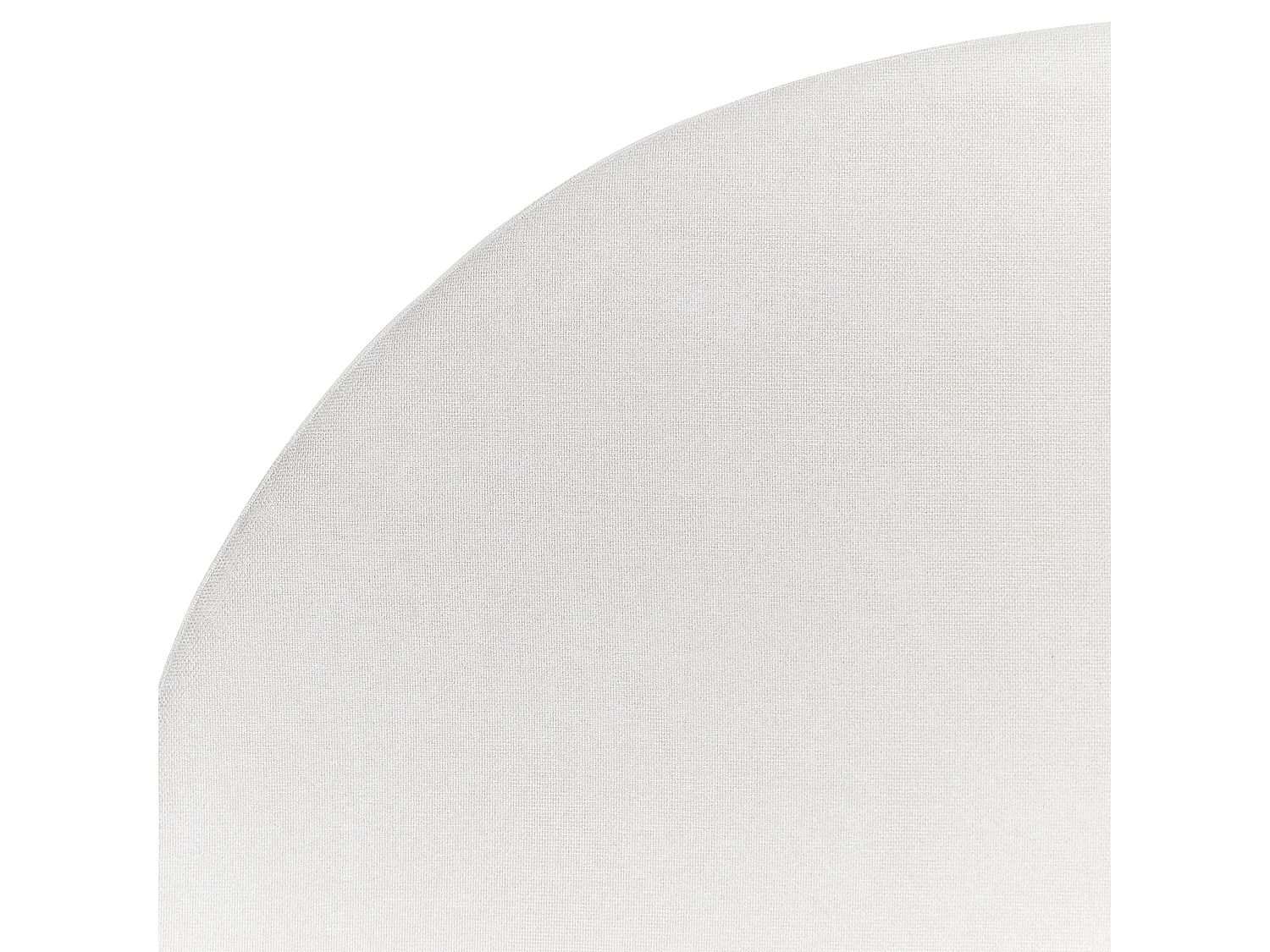 Bed Stof MILLAY 140 x 200 cm Gebroken wit