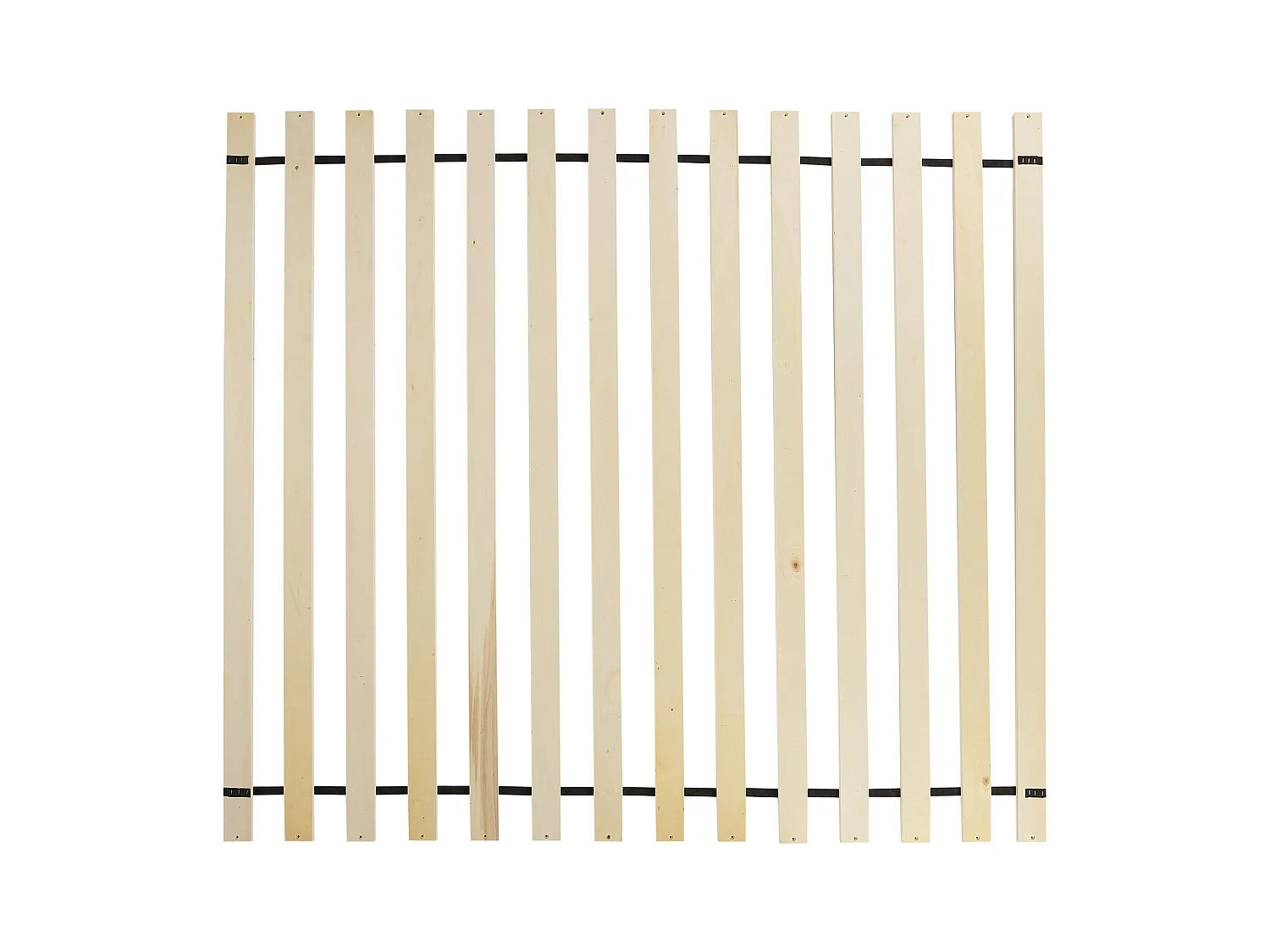 Lit avec sommier Tissu IZERNORE 160 x 200 cm Gris foncé