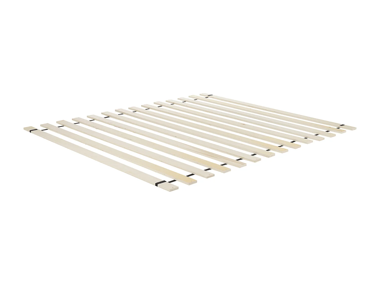 Letto Tessuto MILLAY 160 x 200 cm Bianco sporco