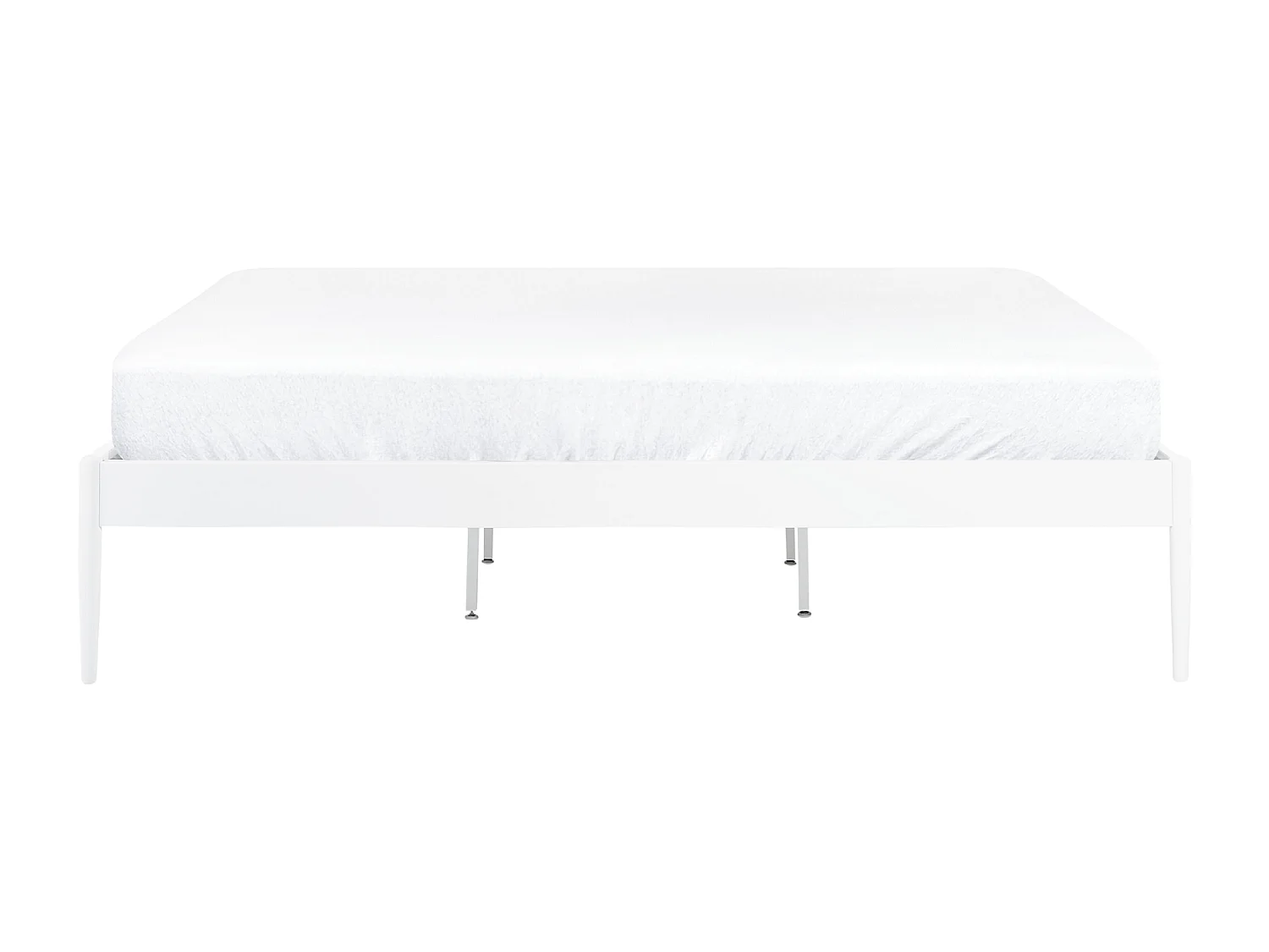 Bed Metaal VAURS 180 x 200 cm Wit