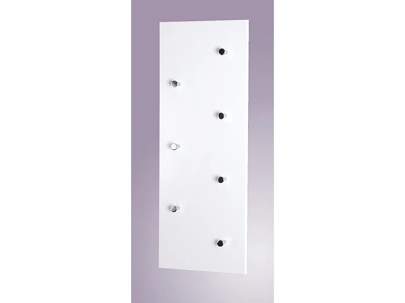 Armadio a muro Callum bianco dal design moderno