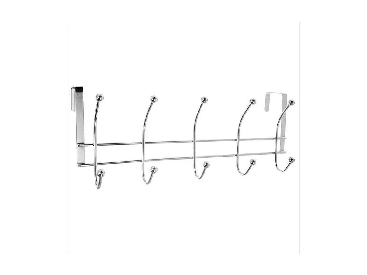 Patère à Suspendre 10 Têtes "Conan" 41cm Argent