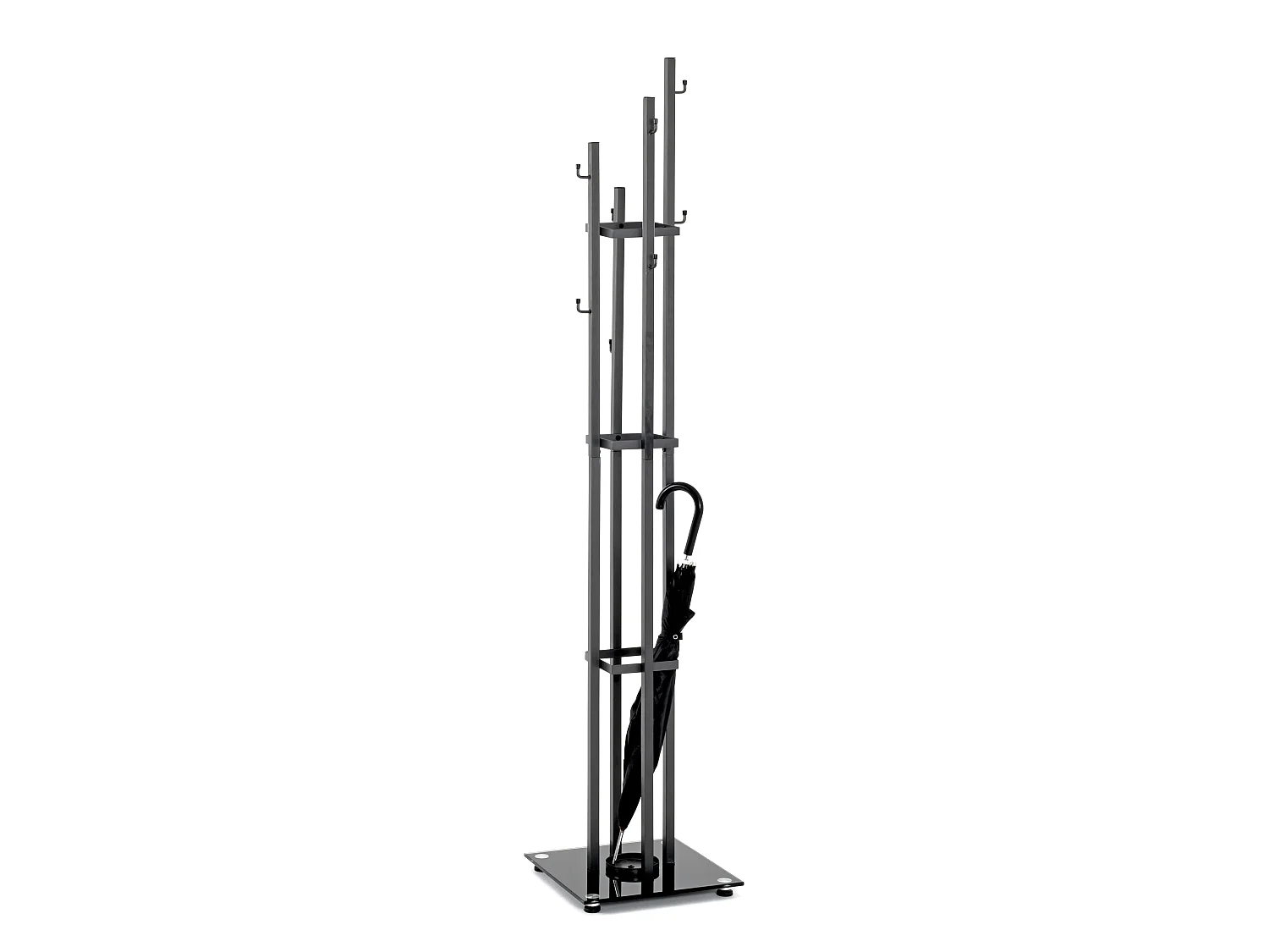 Porte-Manteau Design "Zoé" 183cm Anthracite