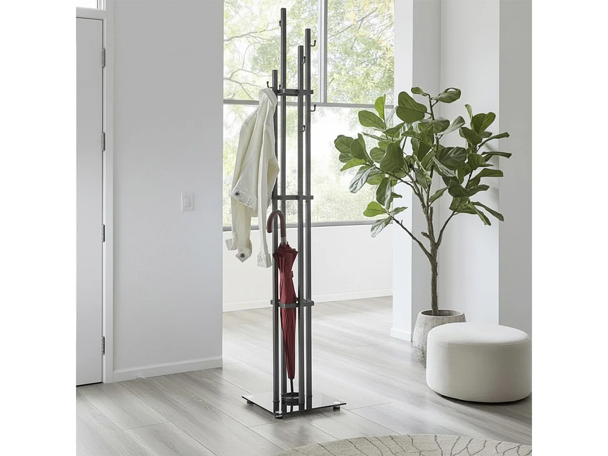 Porte-Manteau Design "Zoé" 183cm Anthracite
