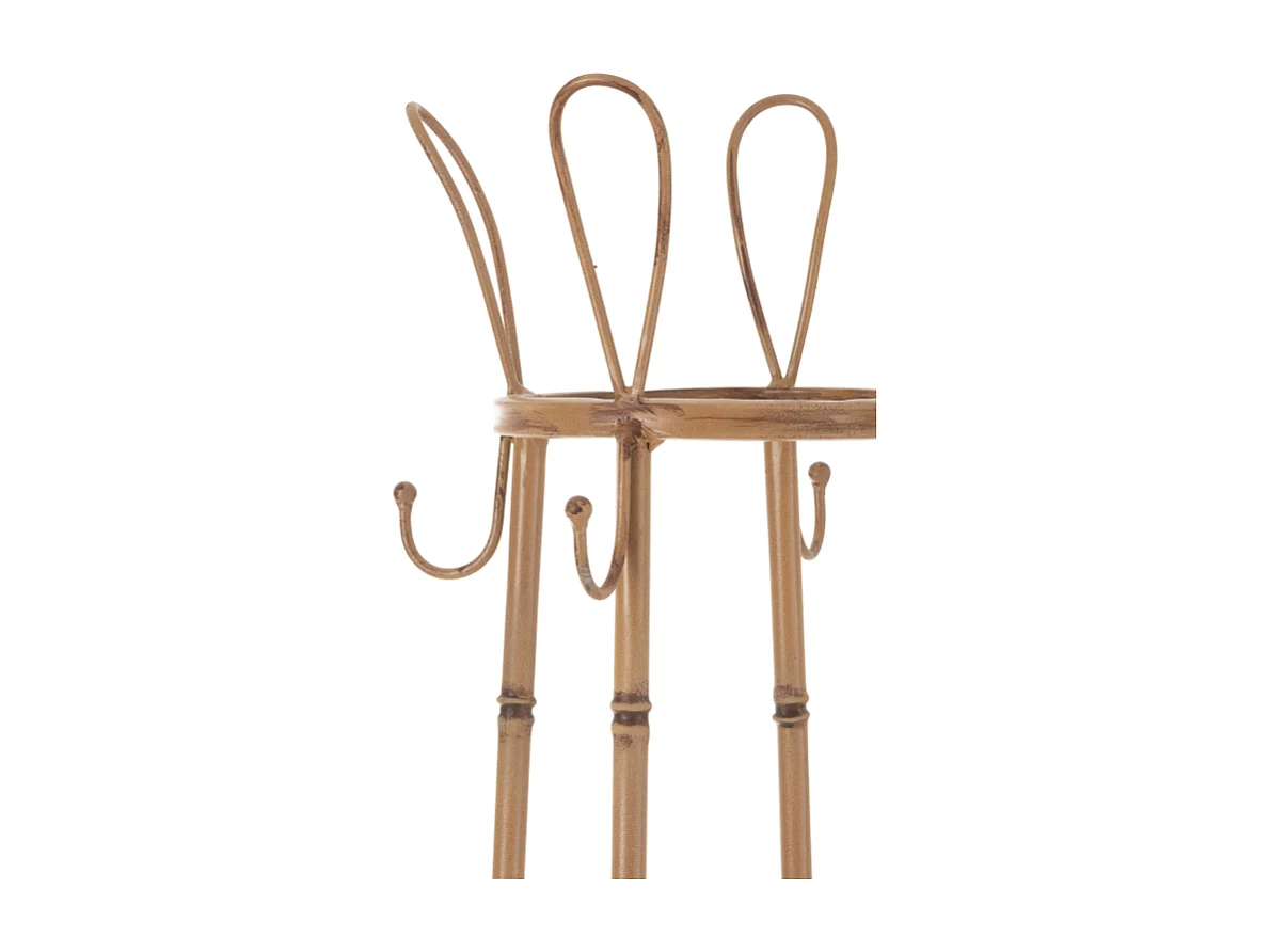 Porte-Manteaux en Rotin "Corbeille" 168cm Naturel