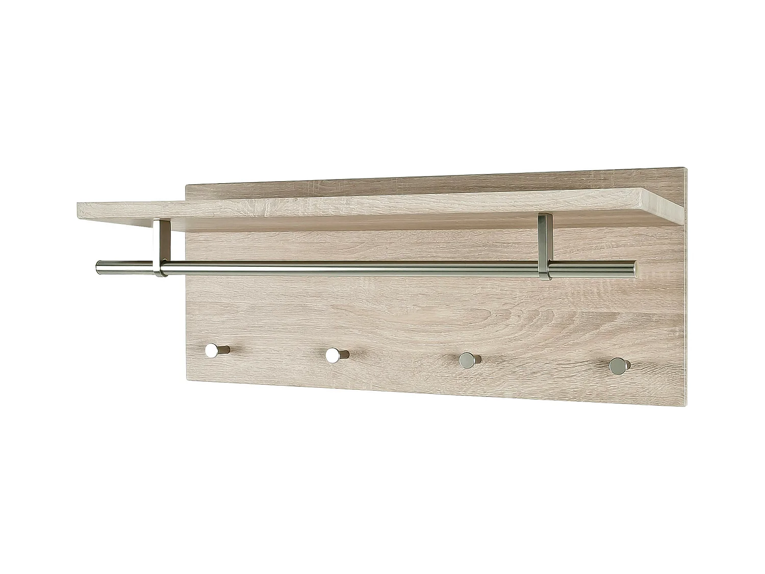 Patère Murale Design "Eloi" 75cm Naturel