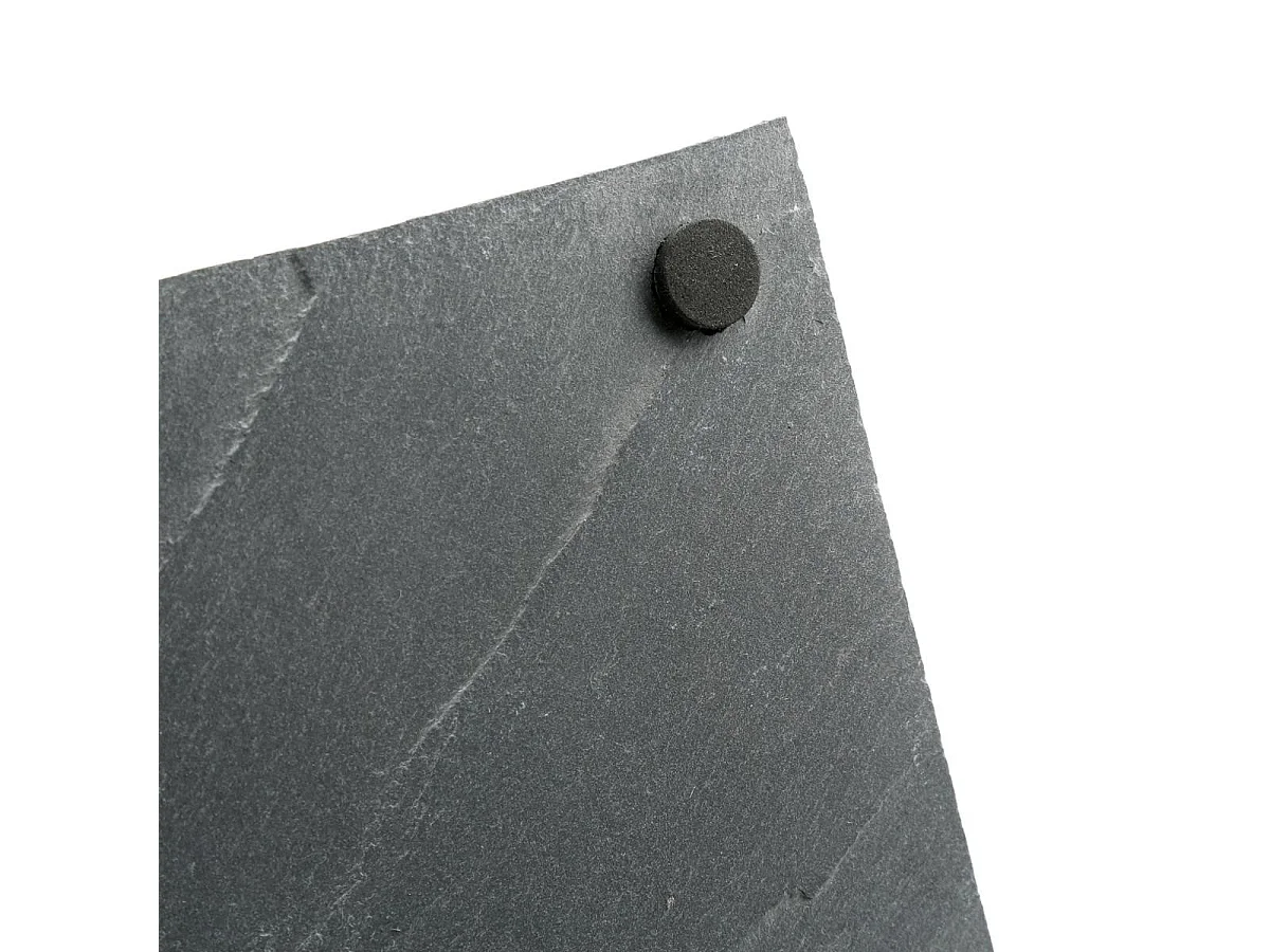 Assiette de Présentation "Ardoise" 40cm Gris