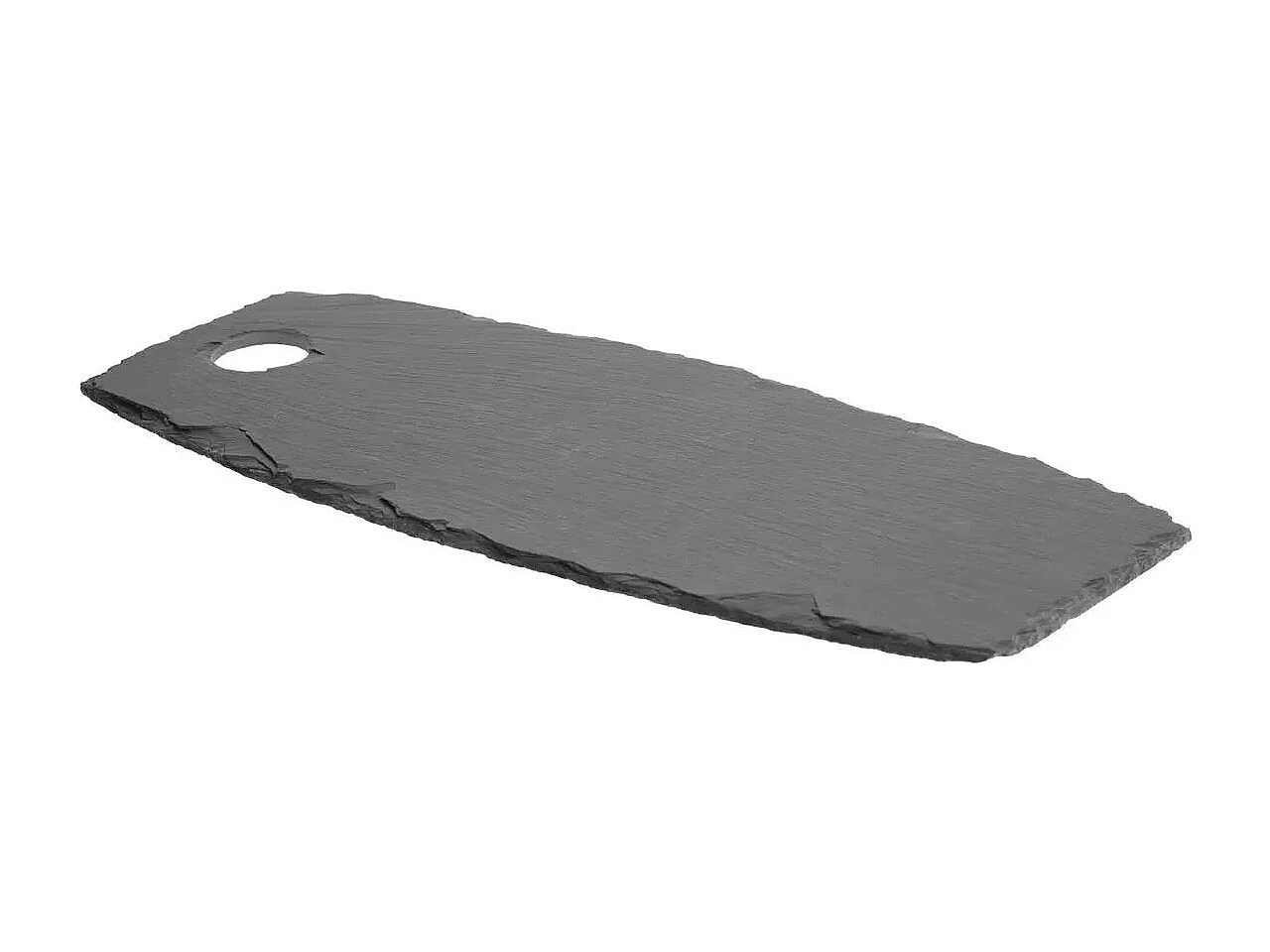 Lot de 6 Assiettes de Présentation "Ardoise" 44cm Noir