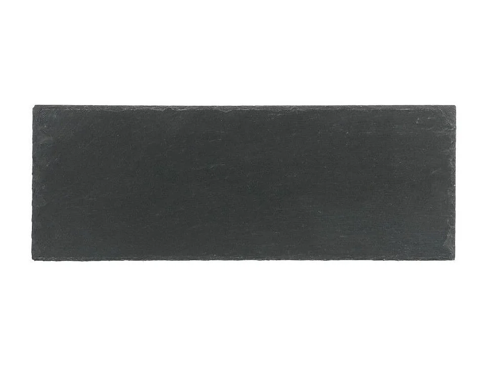 Lot de 6 Assiettes Longues "Ardoise" 30cm Gris