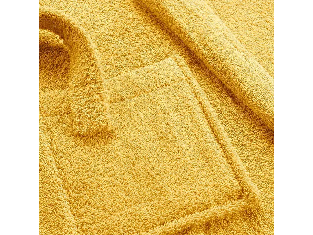 Peignoir Col Châle en Coton "Tendresse" Mimosa