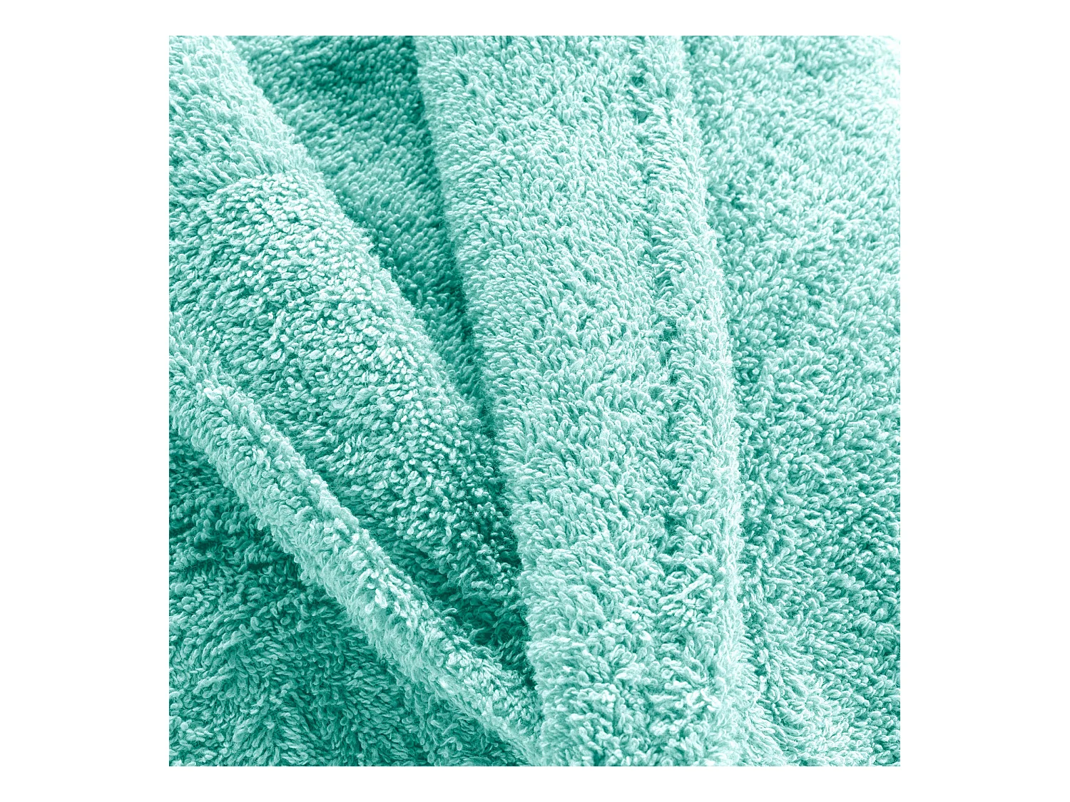 Peignoir Col Châle en Coton "Tendresse" Céladon