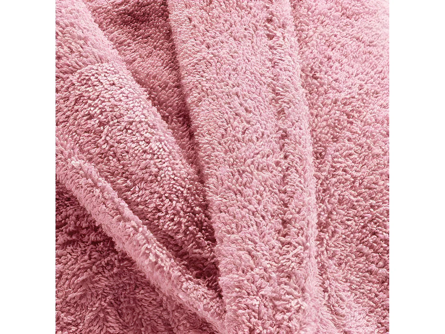Peignoir Col Châle en Coton "Tendresse" Bois de Rose