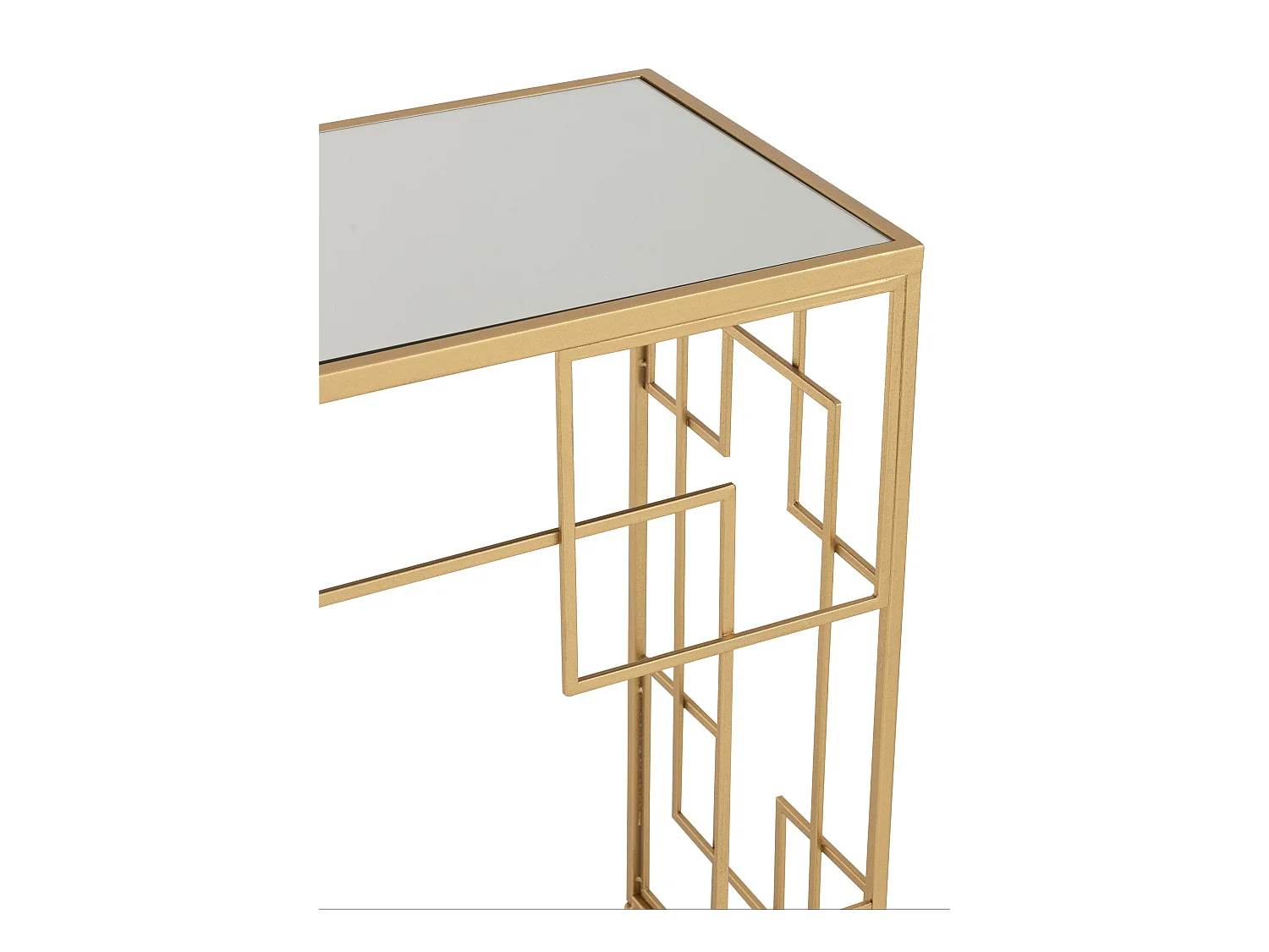 Console Design en Métal "Ridao" 120cm Or