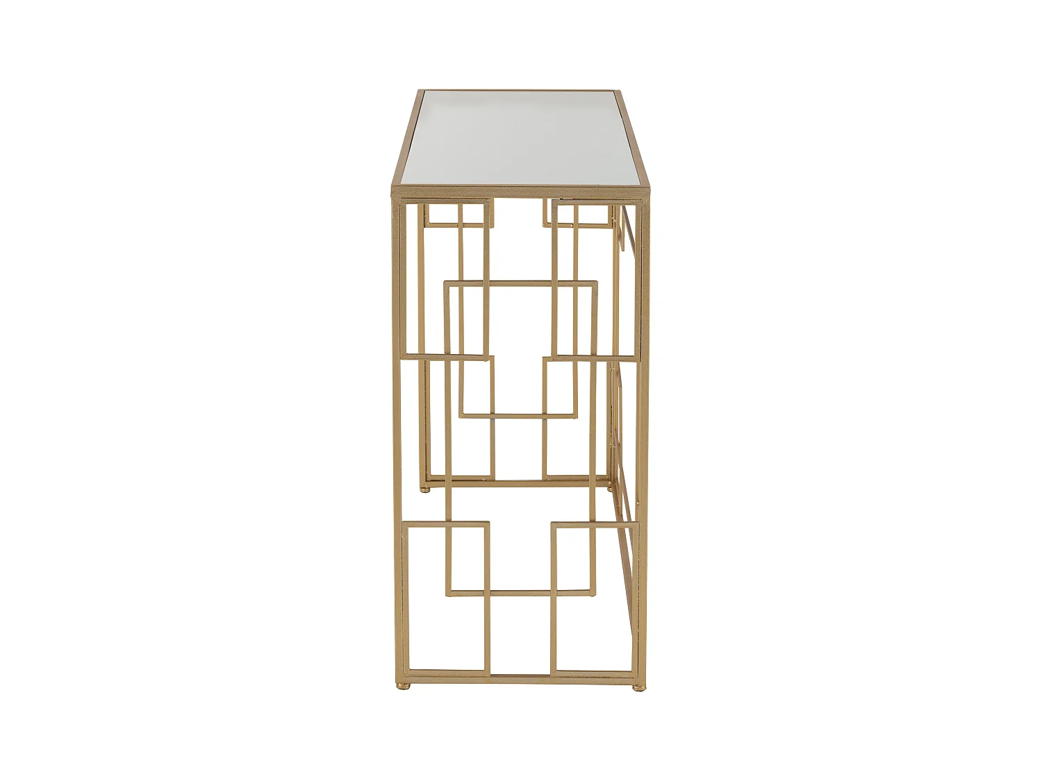 Console Design en Métal "Ridao" 120cm Or