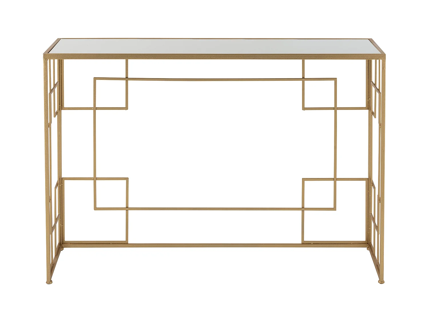 Console Design en Métal "Ridao" 120cm Or