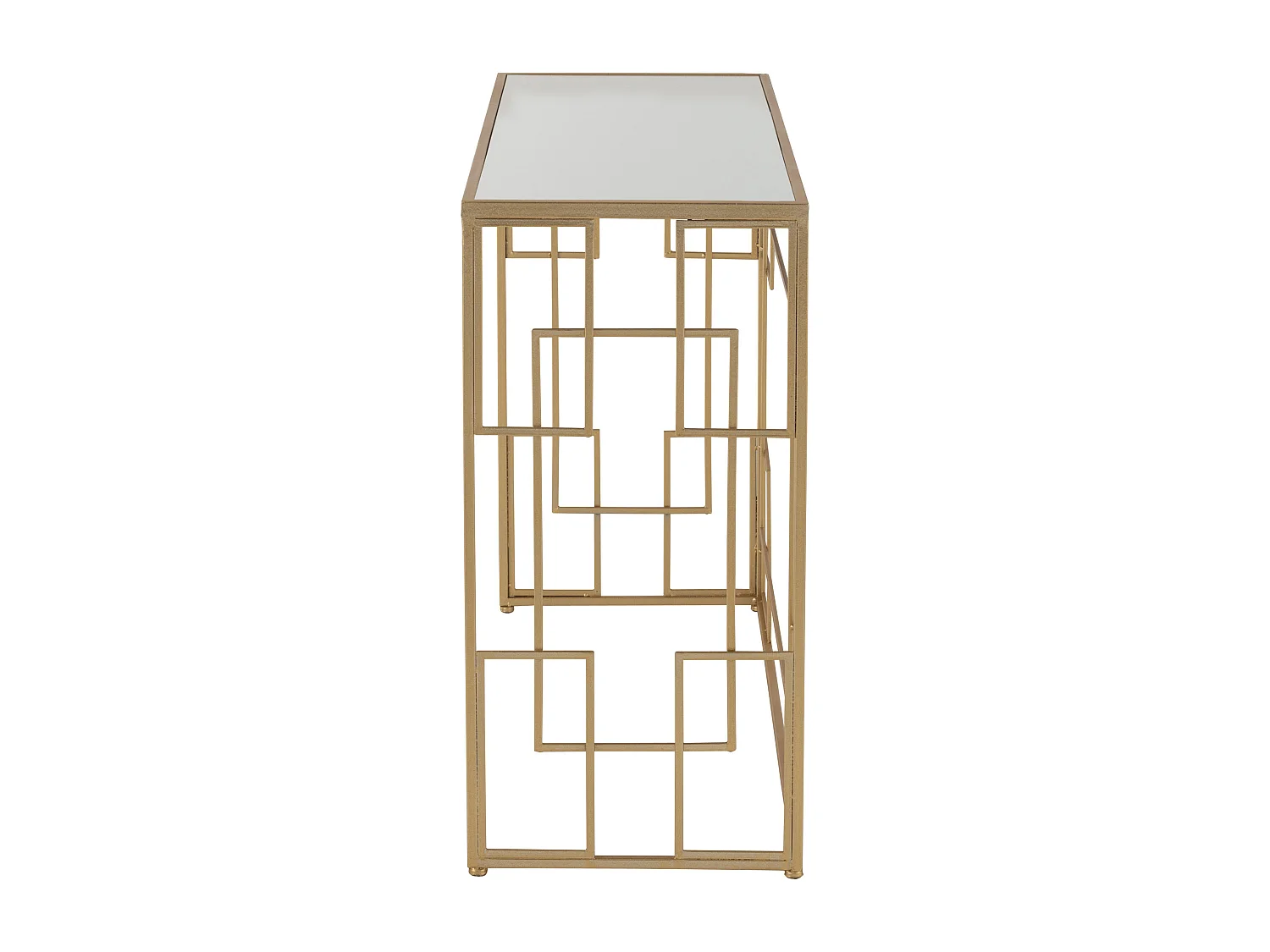 Console Design en Métal "Ridao" 120cm Or