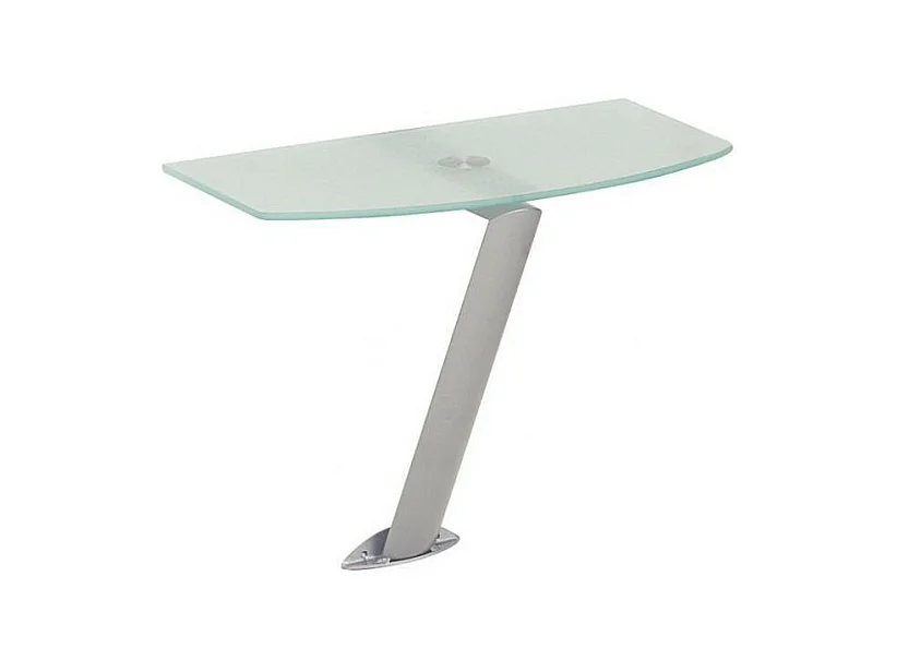 Console Murale Design "Isée" 50cm Transparent