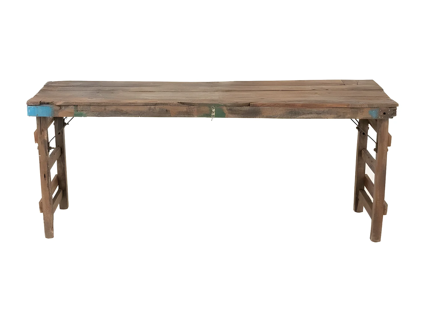 Console Vintage en Bois "Pesca" 173cm Naturel