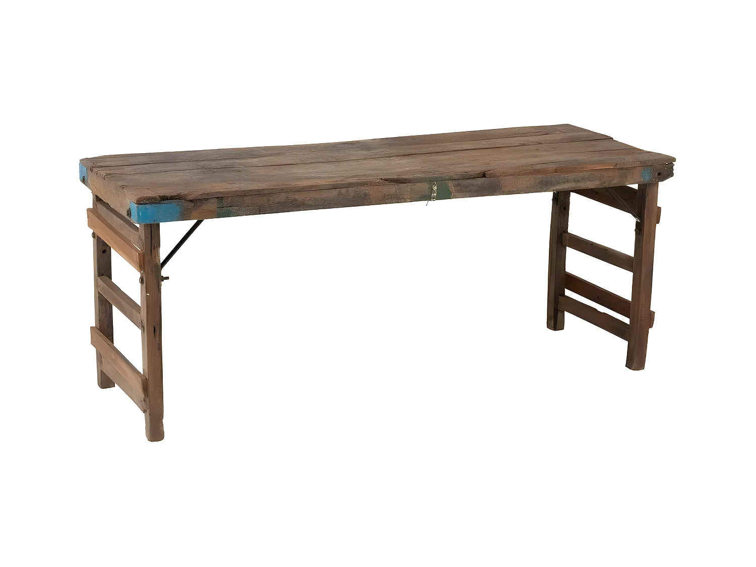 Console Vintage en Bois "Pesca" 173cm Naturel