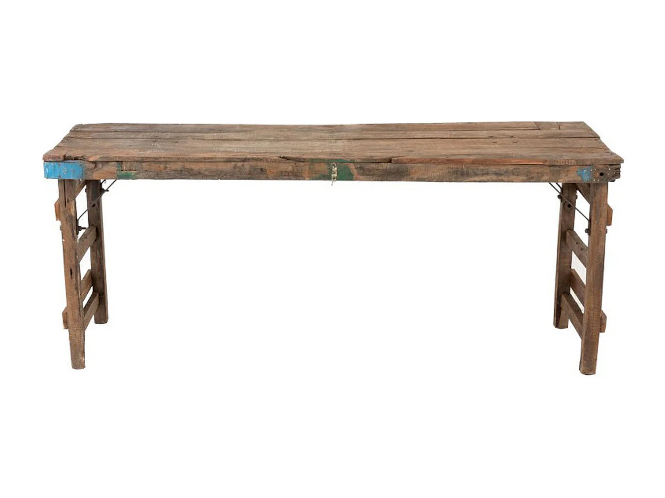 Console Vintage en Bois "Pesca" 173cm Naturel
