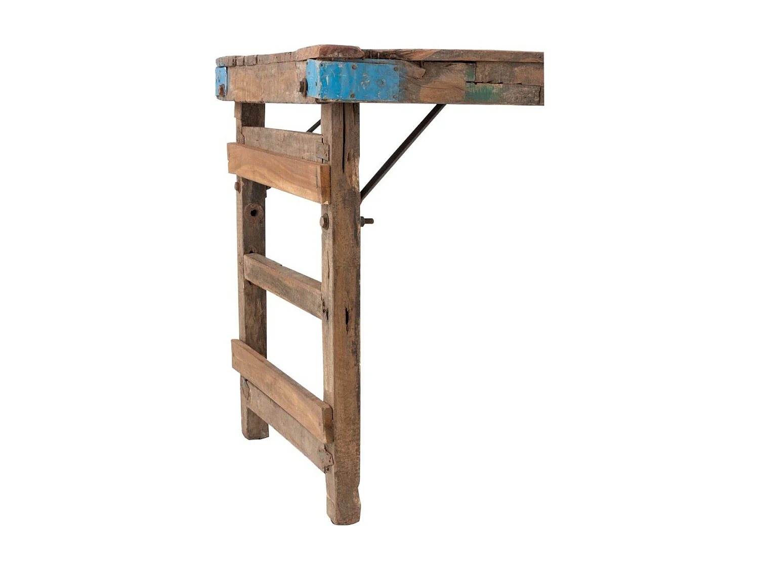 Console Vintage en Bois "Pesca" 173cm Naturel