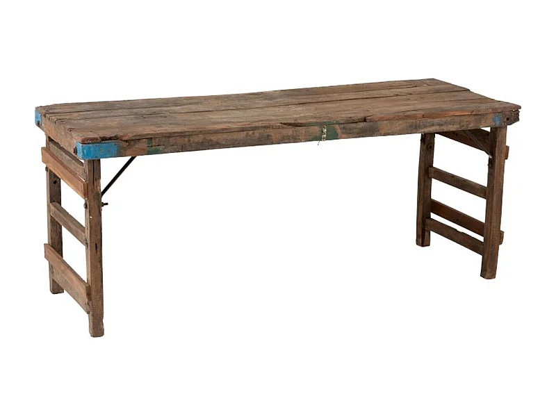 Console Vintage en Bois "Pesca" 173cm Naturel