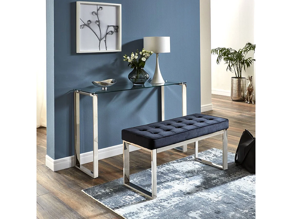 Console Design "Hytin" 120cm Argent