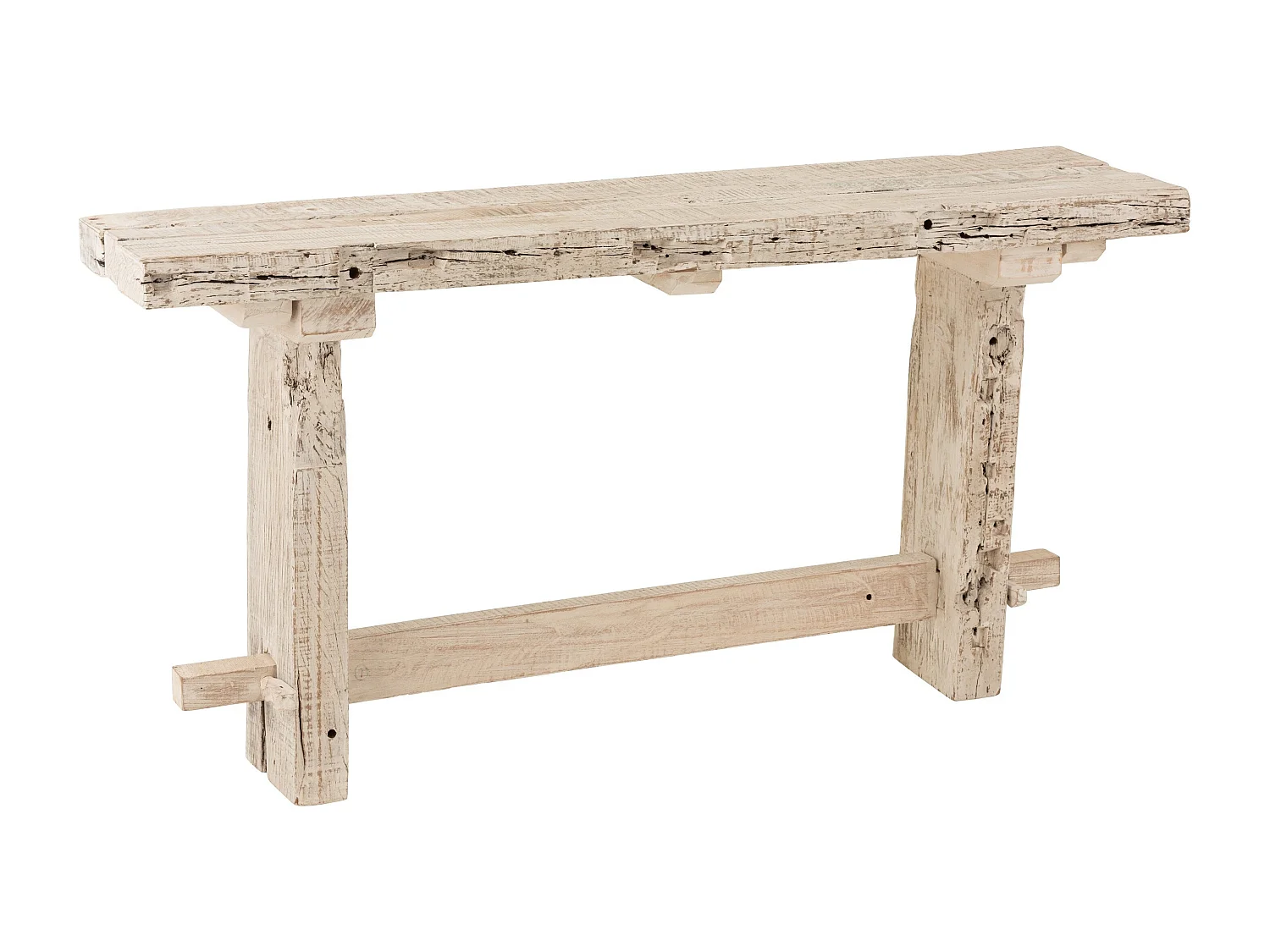 Console Design en Bois "Delavo" 150cm Naturel